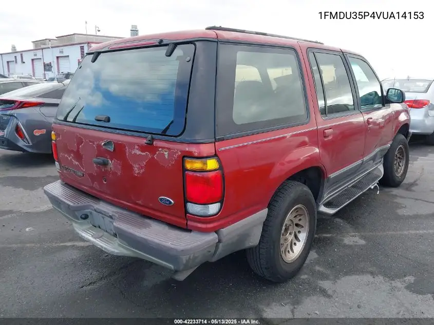 1997 Ford Explorer Eddie Bauer/Limited/Xlt VIN: 1FMDU35P4VUA14153 Lot: 42233714