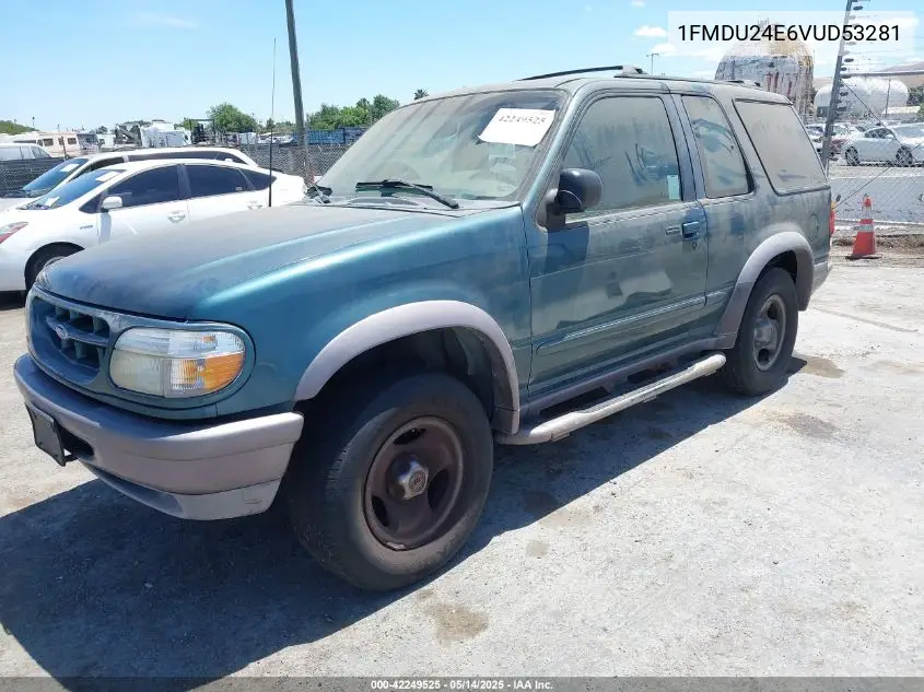1997 Ford Explorer Sport/Xl VIN: 1FMDU24E6VUD53281 Lot: 42249525