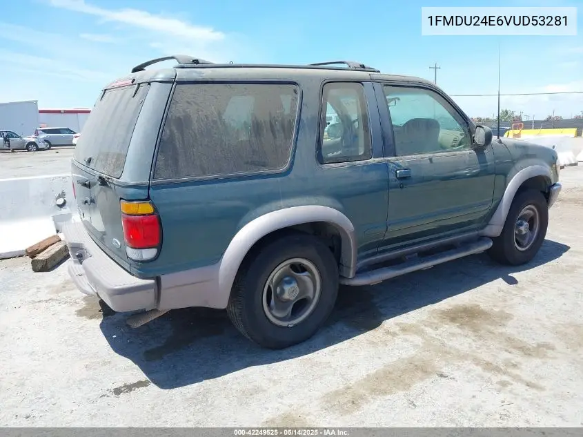 1997 Ford Explorer Sport/Xl VIN: 1FMDU24E6VUD53281 Lot: 42249525