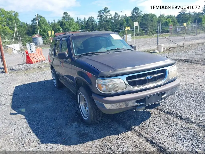 1997 Ford Explorer Eddie Bauer/Limited/Xl/Xlt VIN: 1FMDU34E9VUC91672 Lot: 42273914