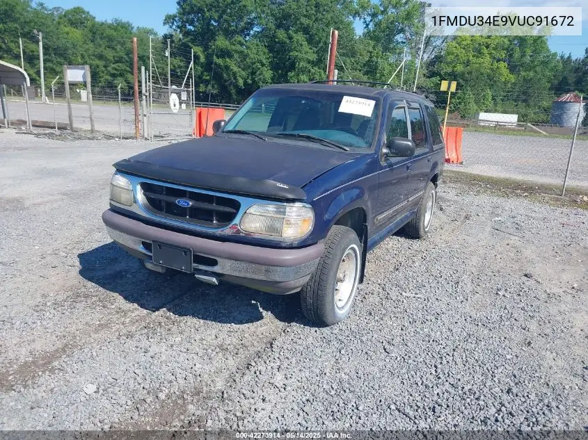1997 Ford Explorer Eddie Bauer/Limited/Xl/Xlt VIN: 1FMDU34E9VUC91672 Lot: 42273914