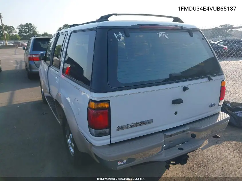 1997 Ford Explorer Eddie Bauer/Limited/Xl/Xlt VIN: 1FMDU34E4VUB65137 Lot: 42589034