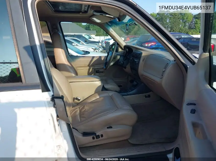 1997 Ford Explorer Eddie Bauer/Limited/Xl/Xlt VIN: 1FMDU34E4VUB65137 Lot: 42589034