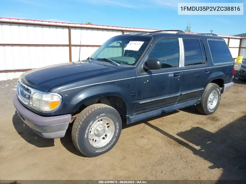 1997 Ford Explorer VIN: 1FMDU35P2VZC38816 Lot: 42599570