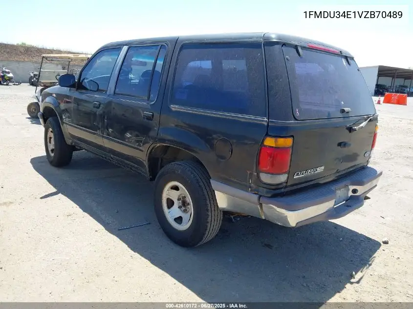 1997 Ford Explorer Eddie Bauer/Limited/Xl/Xlt VIN: 1FMDU34E1VZB70489 Lot: 42610172