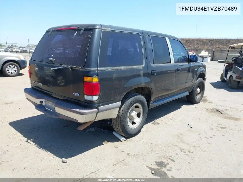 1997 Ford Explorer Eddie Bauer/Limited/Xl/Xlt VIN: 1FMDU34E1VZB70489 Lot: 42610172