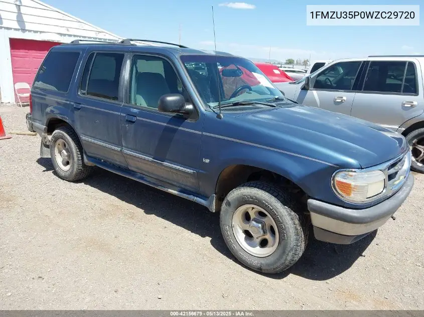 1998 Ford Explorer Eddie Bauer/Limited/Xlt VIN: 1FMZU35P0WZC29720 Lot: 42156679