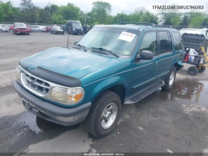 1998 Ford Explorer Eddie Bauer/Limited/Xl/Xlt VIN: 1FMZU34E5WUC96083 Lot: 42225746