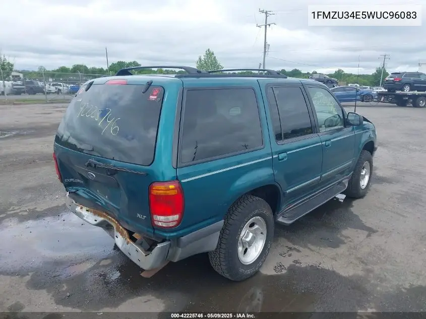 1998 Ford Explorer Eddie Bauer/Limited/Xl/Xlt VIN: 1FMZU34E5WUC96083 Lot: 42225746