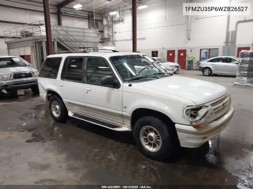 1998 Ford Explorer VIN: 1FMZU35P6WZB26527 Lot: 42235991