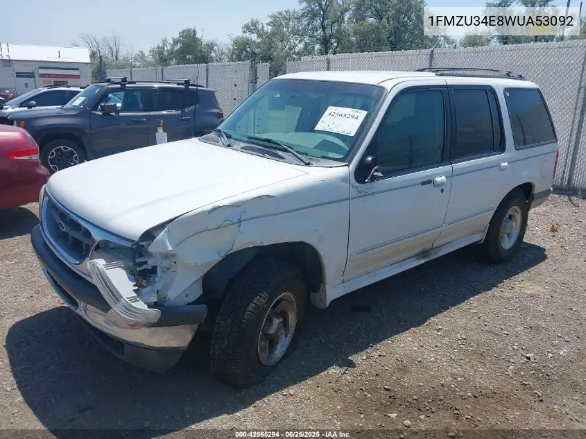 1998 Ford Explorer Eddie Bauer/Limited/Xl/Xlt VIN: 1FMZU34E8WUA53092 Lot: 42565294