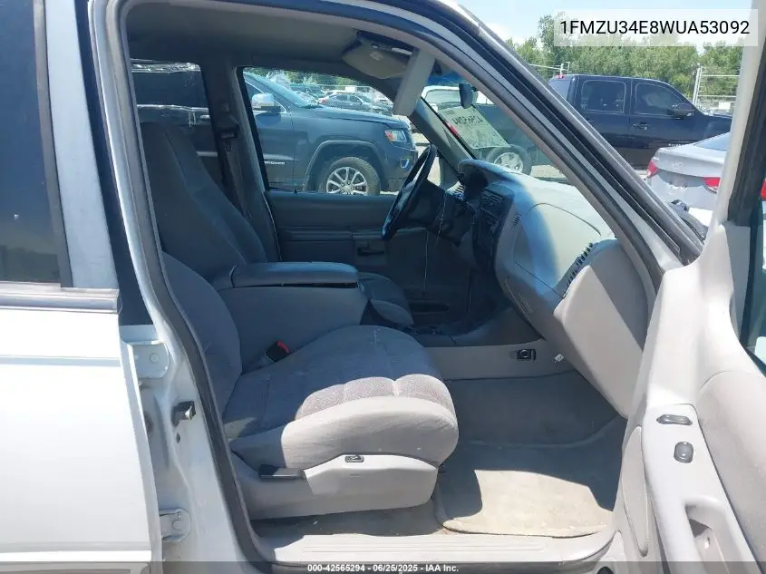 1998 Ford Explorer Eddie Bauer/Limited/Xl/Xlt VIN: 1FMZU34E8WUA53092 Lot: 42565294