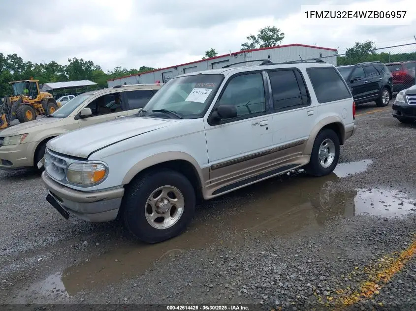 1998 Ford Explorer Eddie Bauer/Limited/Xl/Xlt VIN: 1FMZU32E4WZB06957 Lot: 42614426