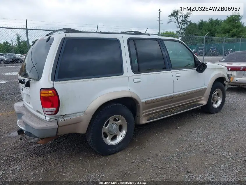 1998 Ford Explorer Eddie Bauer/Limited/Xl/Xlt VIN: 1FMZU32E4WZB06957 Lot: 42614426