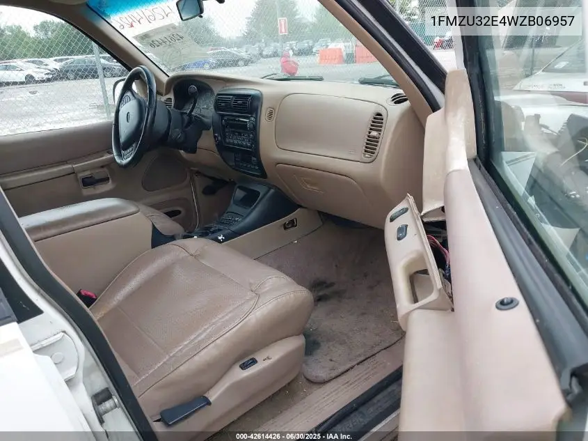 1998 Ford Explorer Eddie Bauer/Limited/Xl/Xlt VIN: 1FMZU32E4WZB06957 Lot: 42614426