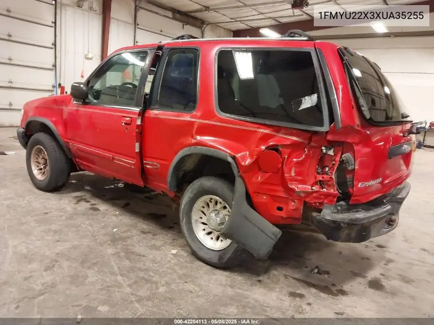 1999 Ford Explorer Sport VIN: 1FMYU22X3XUA35255 Lot: 42204113