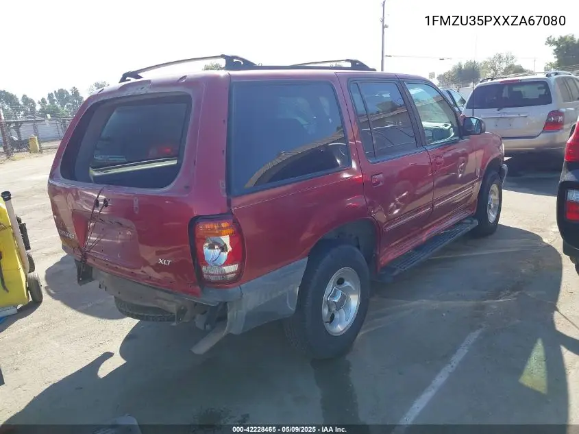 1999 Ford Explorer Eddie Bauer/Limited/Xlt VIN: 1FMZU35PXXZA67080 Lot: 42228465