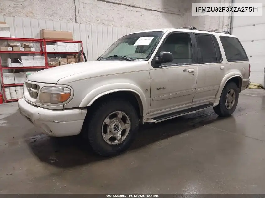 1999 Ford Explorer Eddie Bauer/Limited Edition/Xlt VIN: 1FMZU32P3XZA27511 Lot: 42238950