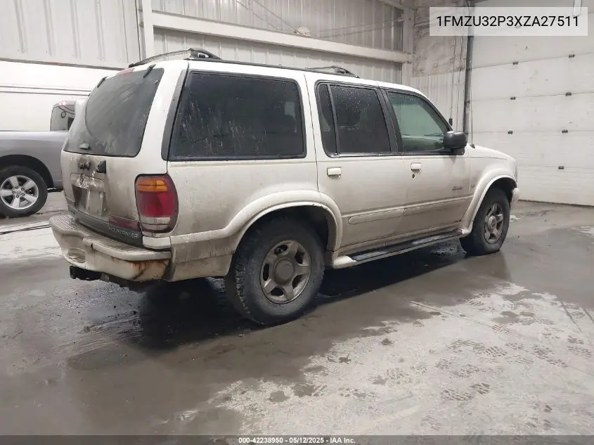 1999 Ford Explorer Eddie Bauer/Limited Edition/Xlt VIN: 1FMZU32P3XZA27511 Lot: 42238950