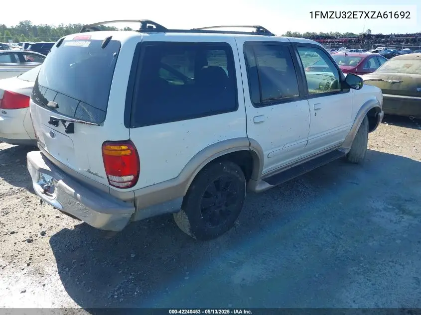 1999 Ford Explorer Eddie Bauer/Limited Edition/Xlt VIN: 1FMZU32E7XZA61692 Lot: 42240453