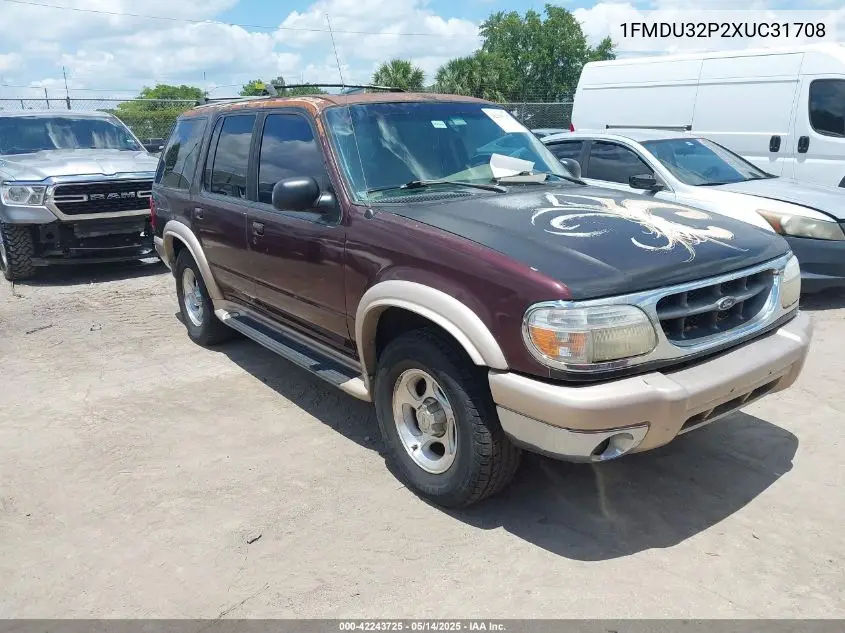 1999 Ford Explorer Eddie Bauer/Limited Edition/Xlt VIN: 1FMDU32P2XUC31708 Lot: 42243725