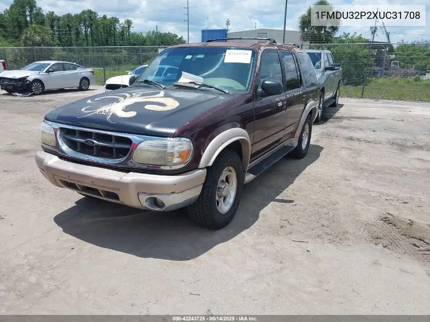 1999 Ford Explorer Eddie Bauer/Limited Edition/Xlt VIN: 1FMDU32P2XUC31708 Lot: 42243725