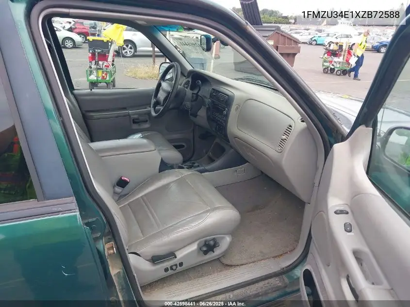 1999 Ford Explorer Eddie Bauer/Limited/Xlt VIN: 1FMZU34E1XZB72588 Lot: 42598441