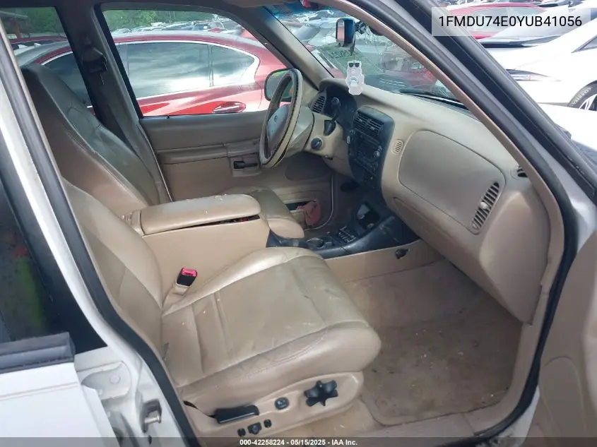 2000 Ford Explorer Eddie Bauer VIN: 1FMDU74E0YUB41056 Lot: 42258224
