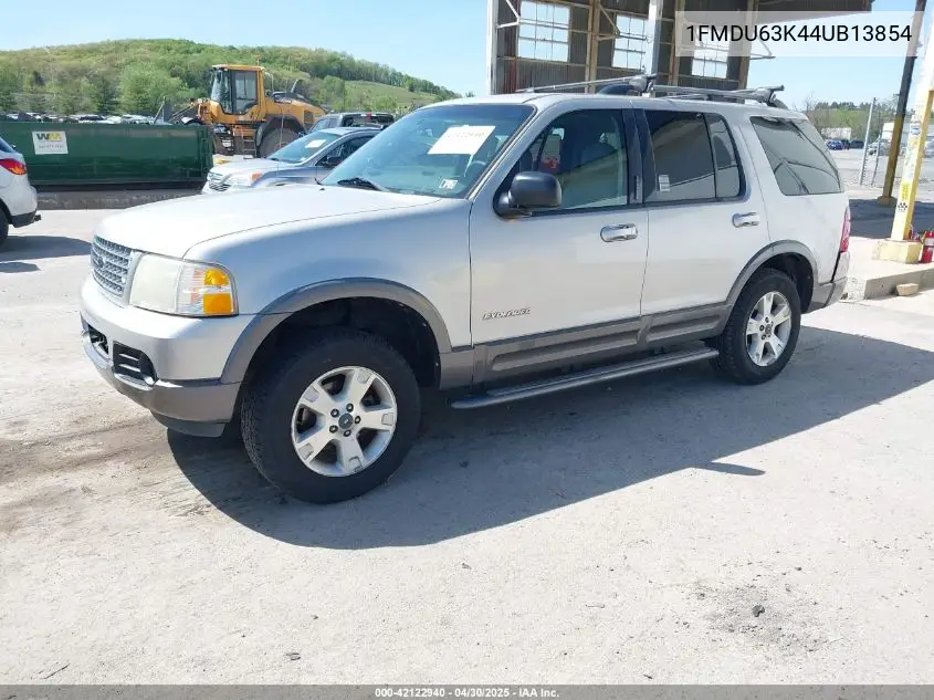 2004 Ford Explorer Xlt VIN: 1FMDU63K44UB13854 Lot: 42122940