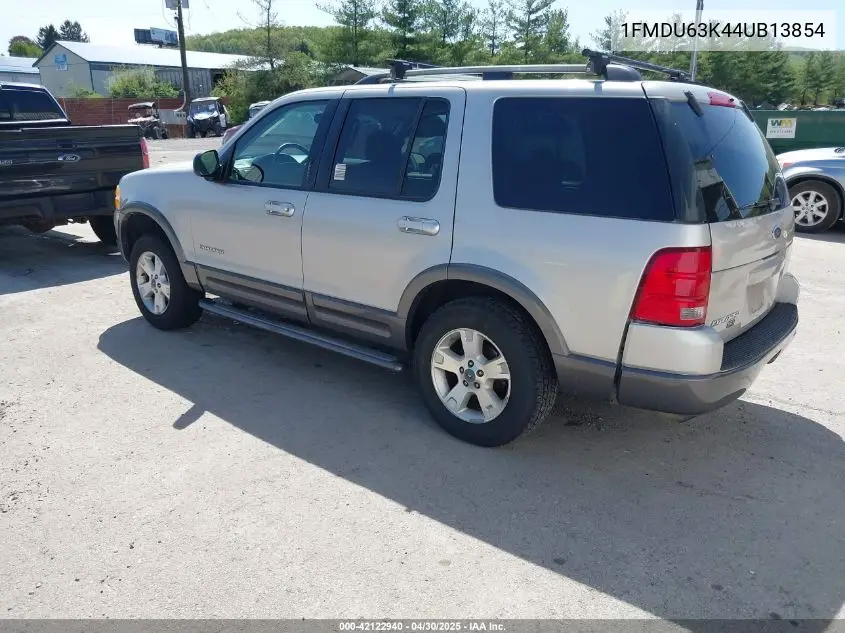 2004 Ford Explorer Xlt VIN: 1FMDU63K44UB13854 Lot: 42122940