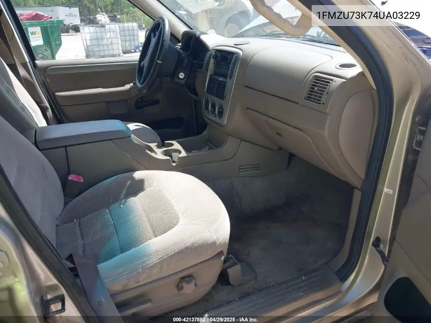 2004 Ford Explorer Nbx/Xlt VIN: 1FMZU73K74UA03229 Lot: 42137882