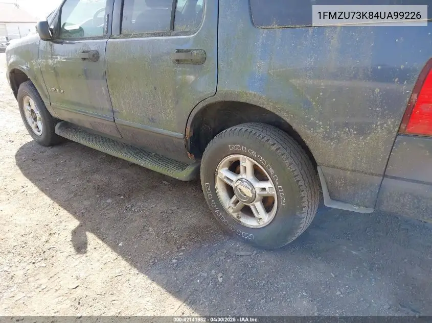 2004 Ford Explorer Nbx/Xlt VIN: 1FMZU73K84UA99226 Lot: 42141982