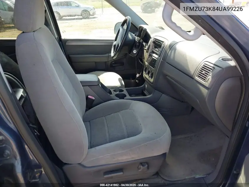 2004 Ford Explorer Nbx/Xlt VIN: 1FMZU73K84UA99226 Lot: 42141982
