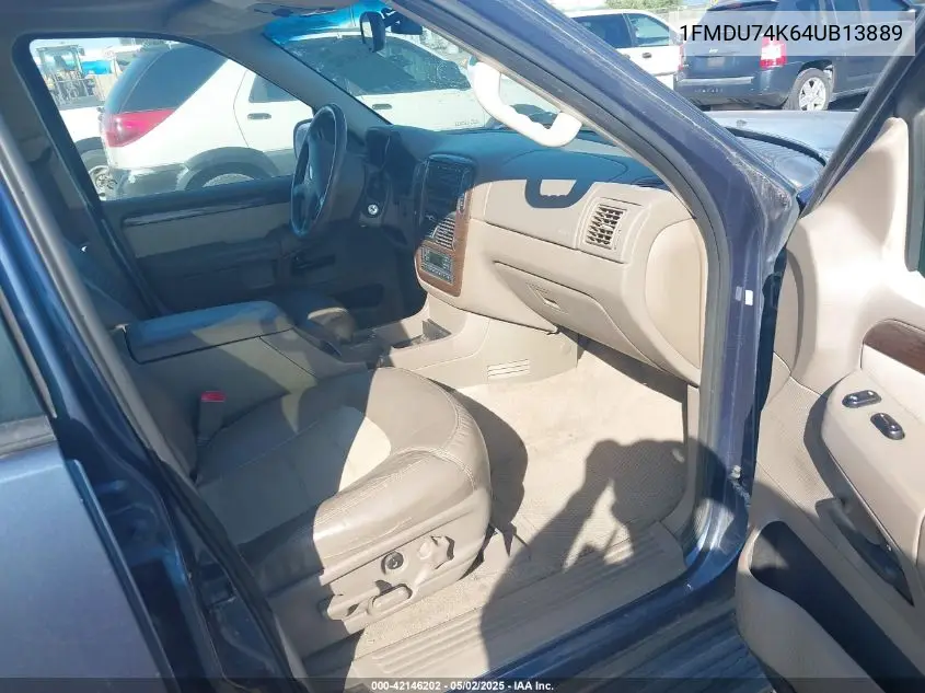 2004 Ford Explorer Eddie Bauer VIN: 1FMDU74K64UB13889 Lot: 42146202