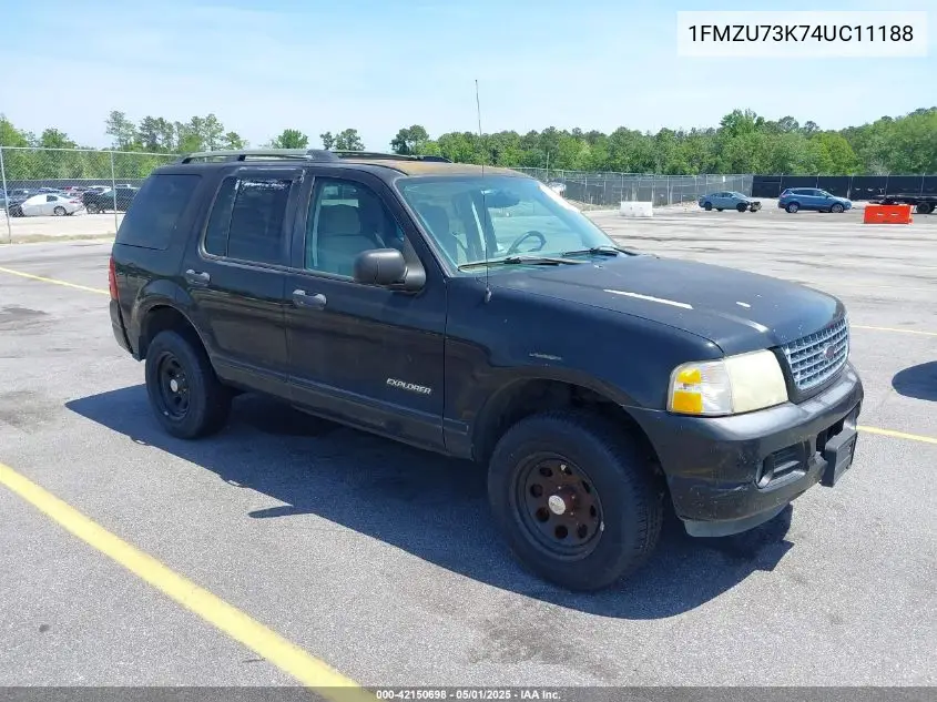 2004 Ford Explorer Nbx/Xlt VIN: 1FMZU73K74UC11188 Lot: 42150698
