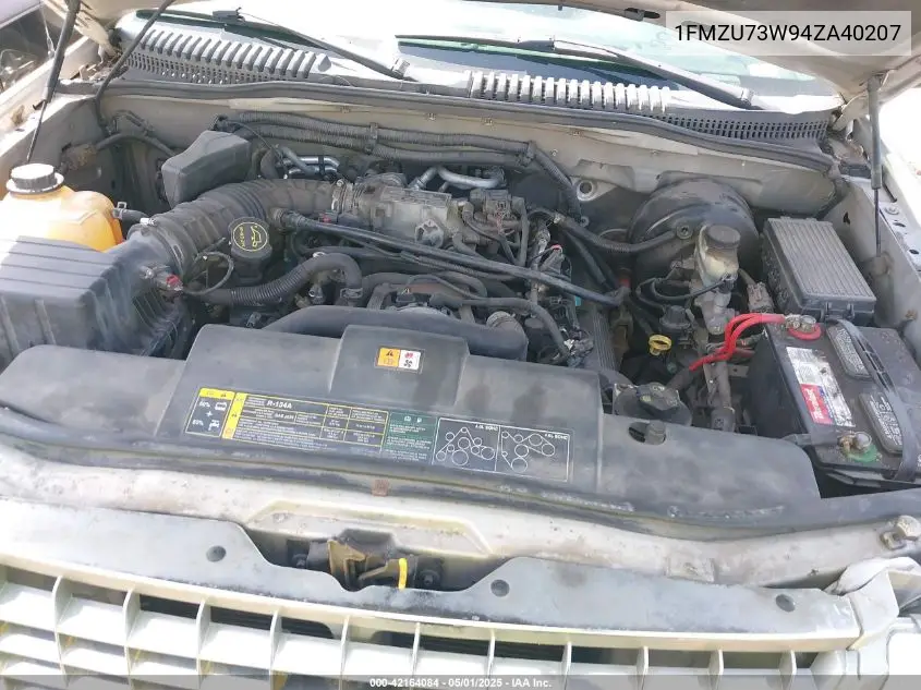 2004 Ford Explorer Nbx/Xlt VIN: 1FMZU73W94ZA40207 Lot: 42164084