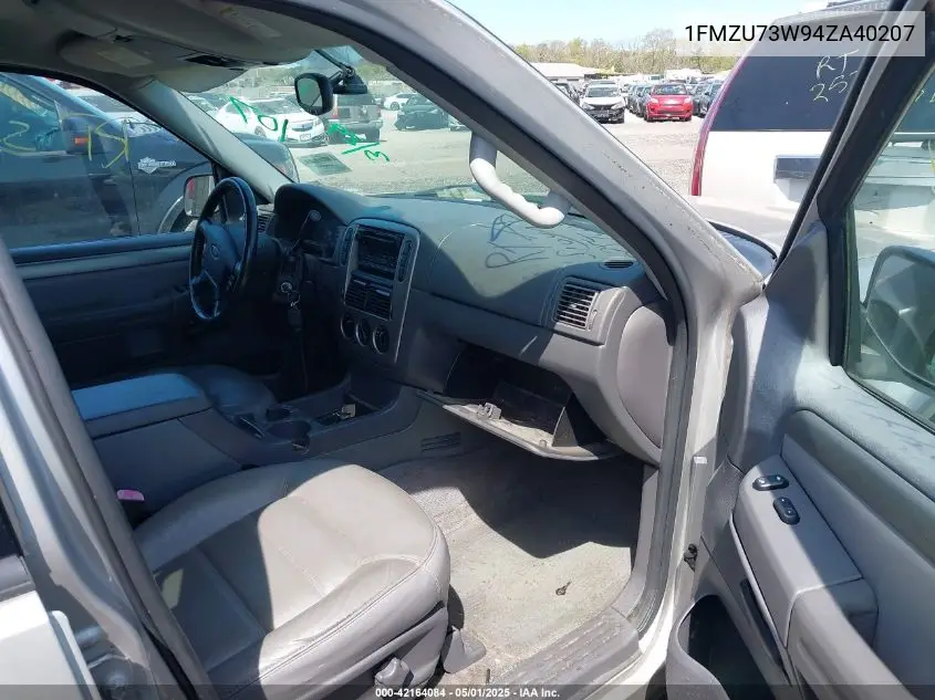 2004 Ford Explorer Nbx/Xlt VIN: 1FMZU73W94ZA40207 Lot: 42164084