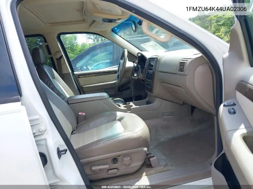 2004 Ford Explorer Eddie Bauer VIN: 1FMZU64K44UA02306 Lot: 42202603