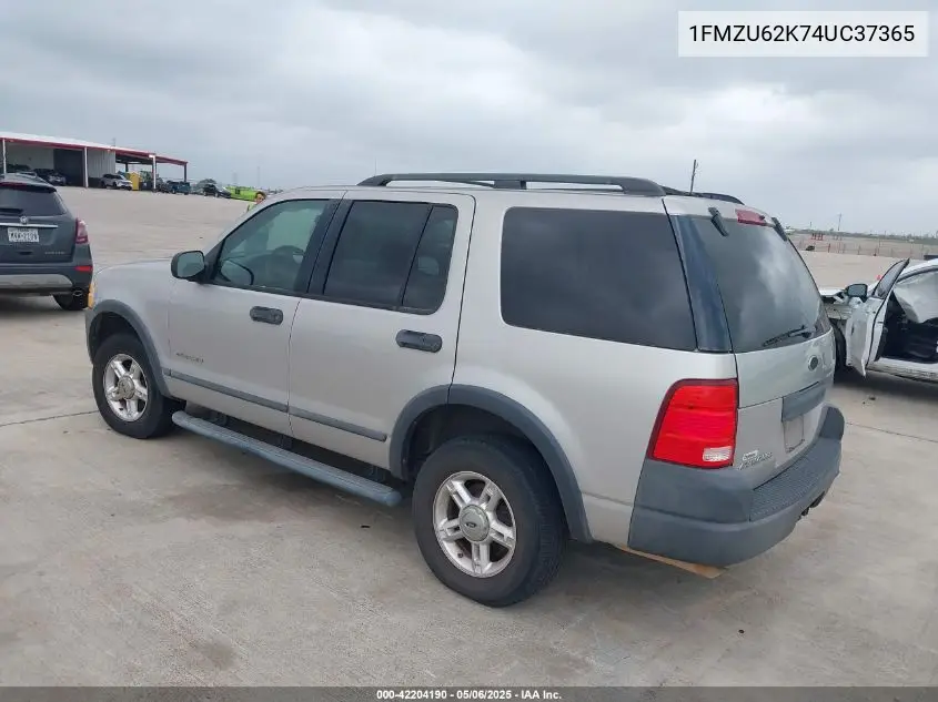 2004 Ford Explorer Xls VIN: 1FMZU62K74UC37365 Lot: 42204190