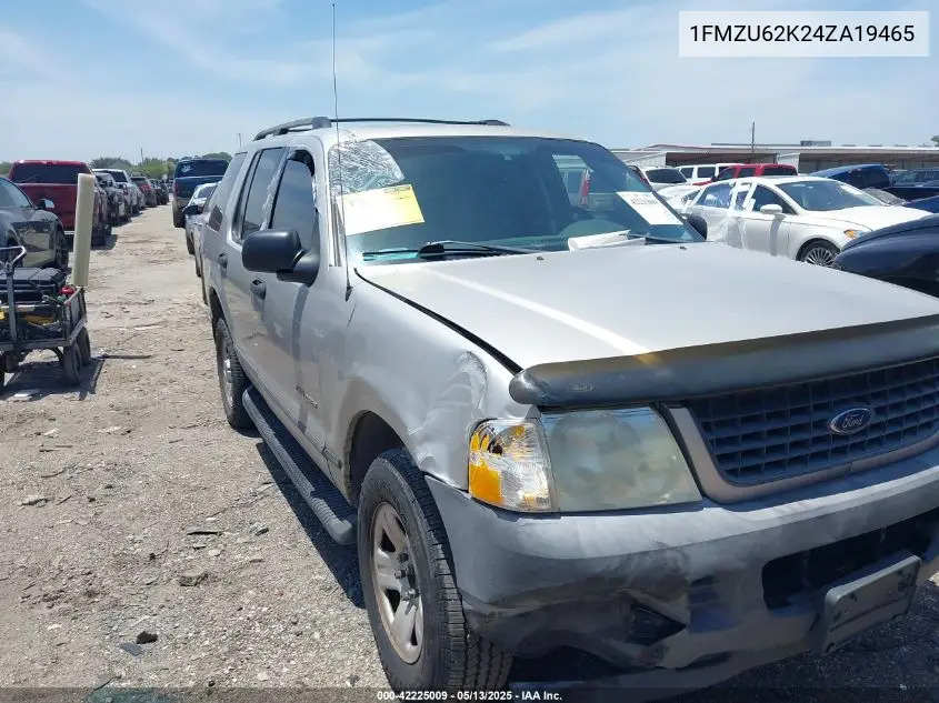 2004 Ford Explorer Xls VIN: 1FMZU62K24ZA19465 Lot: 42225009