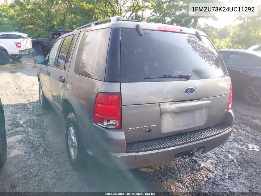 2004 Ford Explorer Nbx/Xlt VIN: 1FMZU73K24UC11292 Lot: 42237085