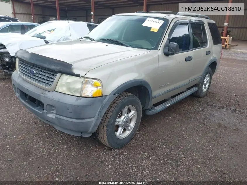 2004 Ford Explorer Xls VIN: 1FMZU62K64UC18810 Lot: 42244442