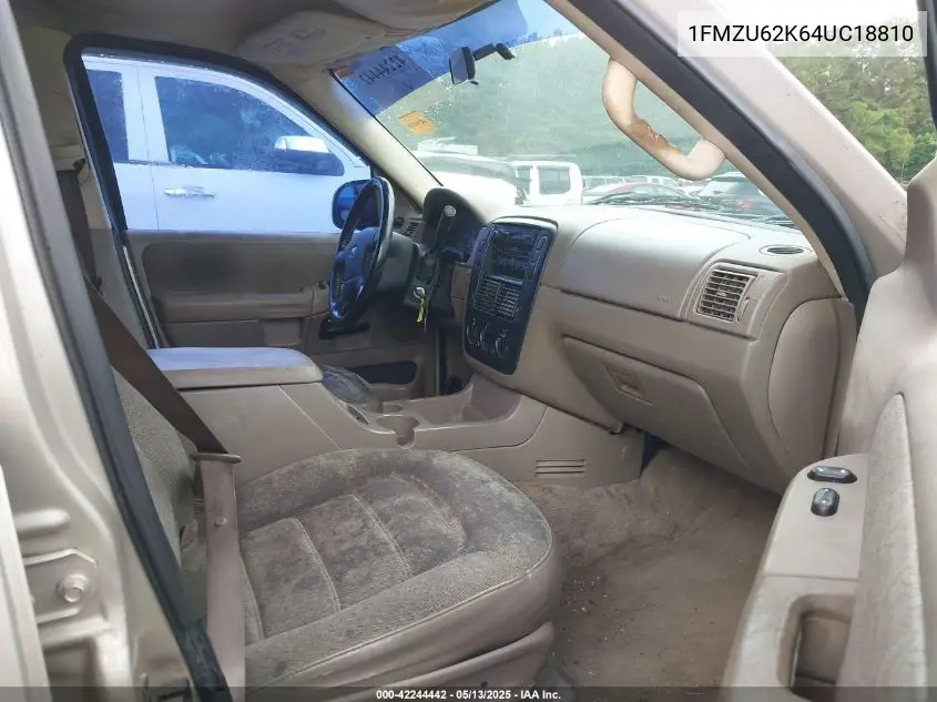 2004 Ford Explorer Xls VIN: 1FMZU62K64UC18810 Lot: 42244442