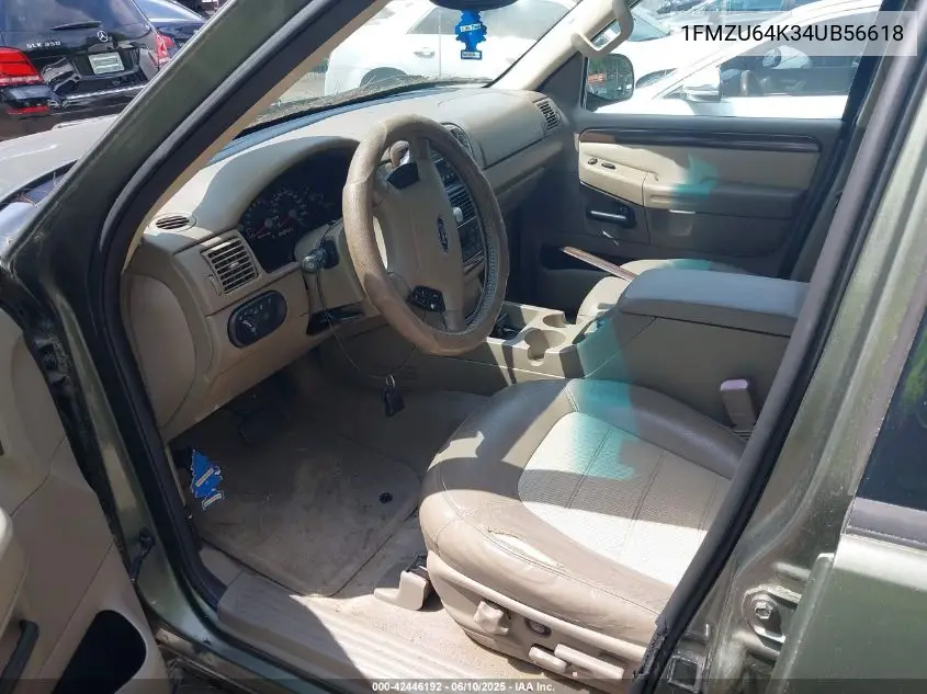 2004 Ford Explorer Eddie Bauer VIN: 1FMZU64K34UB56618 Lot: 42446192