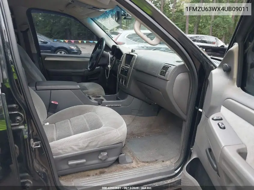 2004 Ford Explorer Xlt VIN: 1FMZU63WX4UB09011 Lot: 42502651