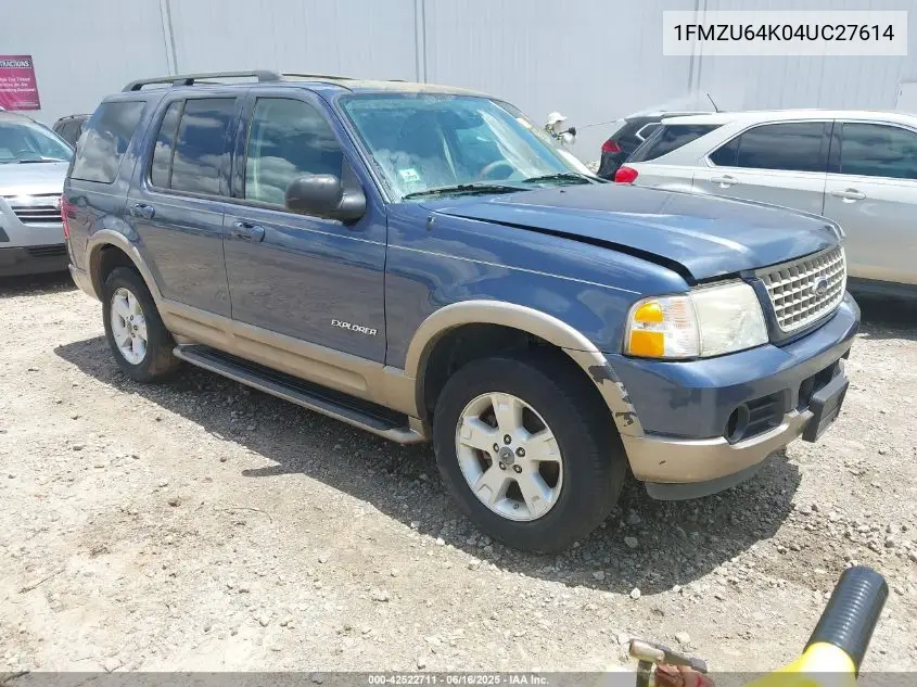 2004 Ford Explorer Eddie Bauer VIN: 1FMZU64K04UC27614 Lot: 42522711