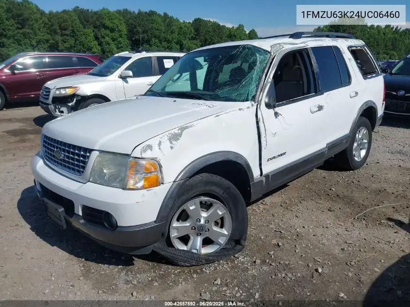 2004 Ford Explorer Xlt VIN: 1FMZU63K24UC06460 Lot: 42557592