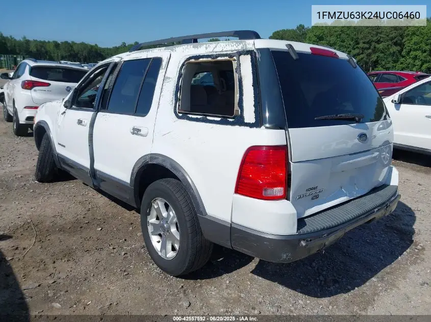 2004 Ford Explorer Xlt VIN: 1FMZU63K24UC06460 Lot: 42557592