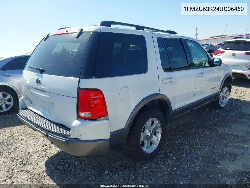 2004 Ford Explorer Xlt VIN: 1FMZU63K24UC06460 Lot: 42557592