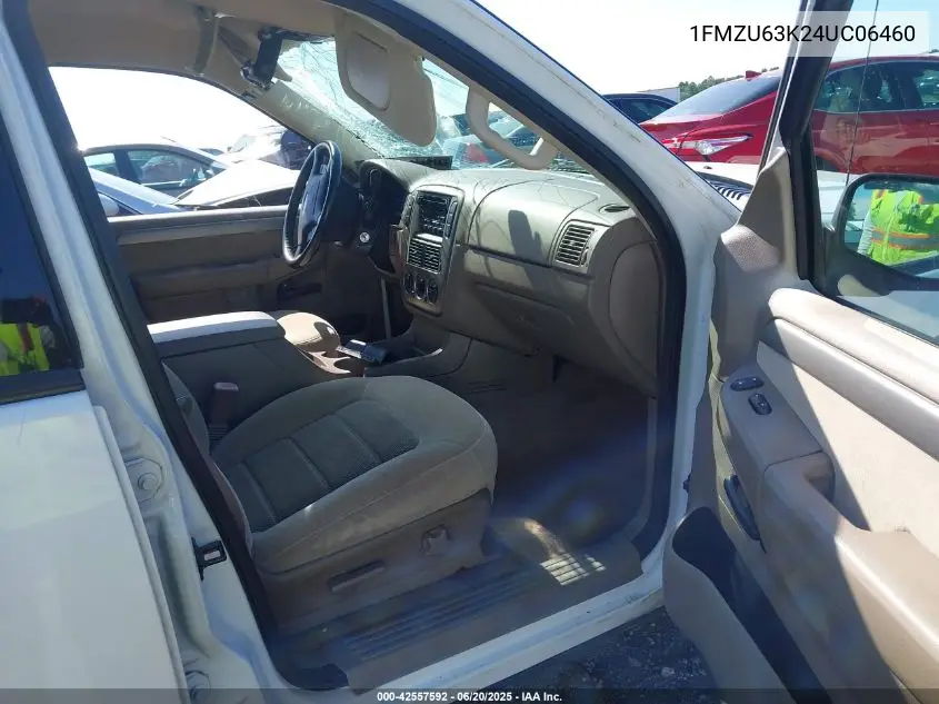 2004 Ford Explorer Xlt VIN: 1FMZU63K24UC06460 Lot: 42557592